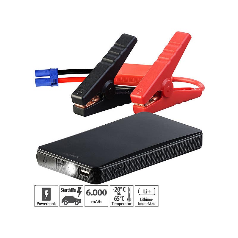 mobiele starthulp 6000 mAh
