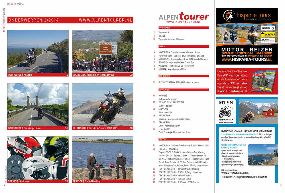 ALPENTOURER 2/2014 » 2 Inhoud 2/2104