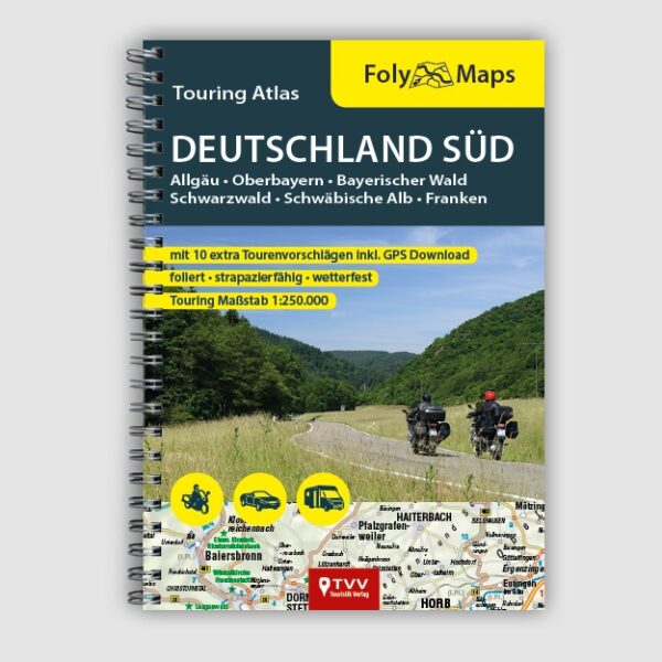 » FolyMaps Touringatlas Deut Süd