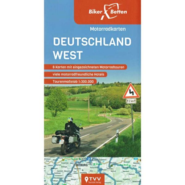 Motorkaartenset DUITSLAND West