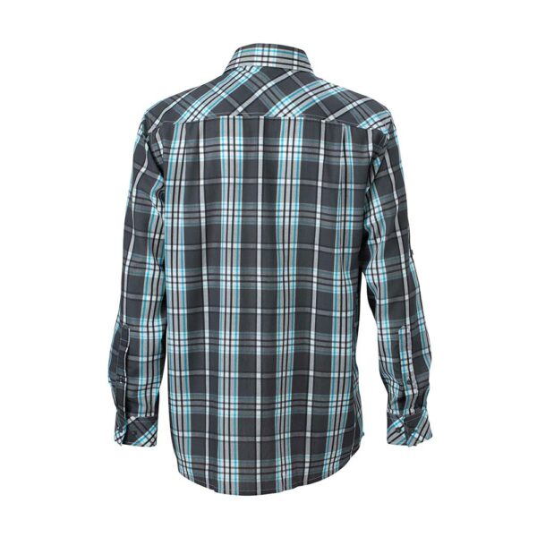 » jn580 mens uv protect trekking shirt long sleeved grau herren 38808 back 1000