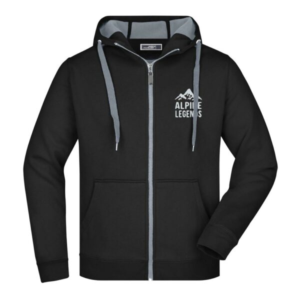 » jn355 mens doubleface jacket schwarz logo vorne web