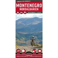 MoTourMaps Montenegro Noord-Albanië