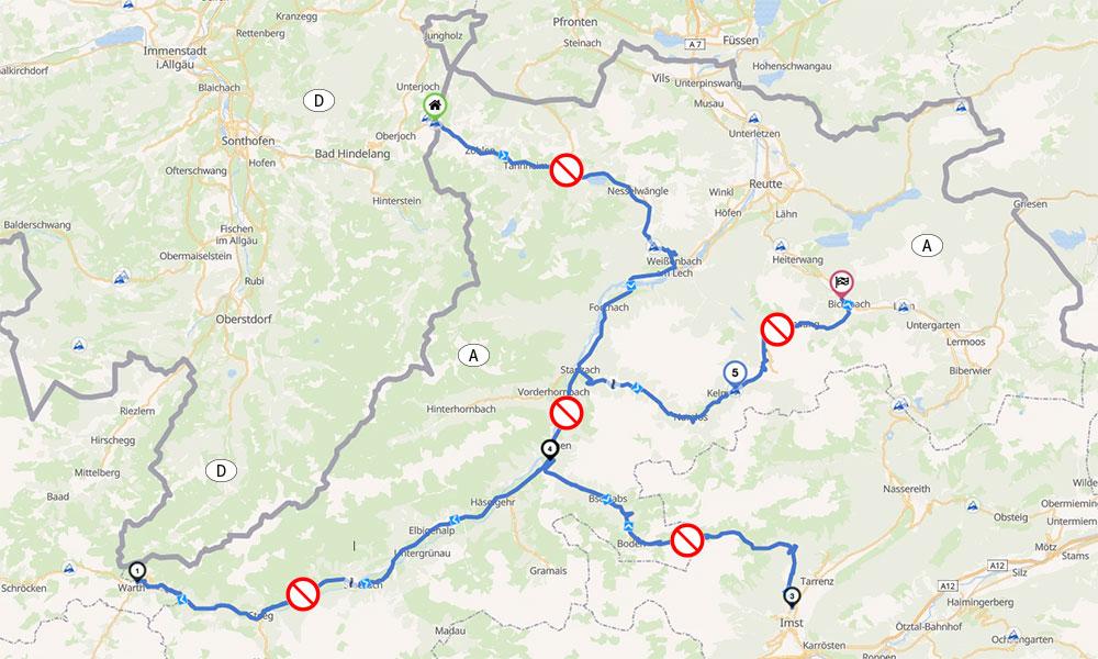 Rijverboden in Tirol ook actief in 2023 » 1 Rijverboden in Tirol