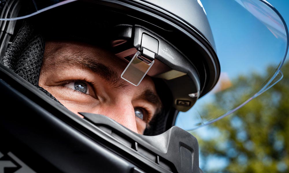 Head-Up Display inzetbaar met Calimoto » 1 TILSBERK Head-Up-Display