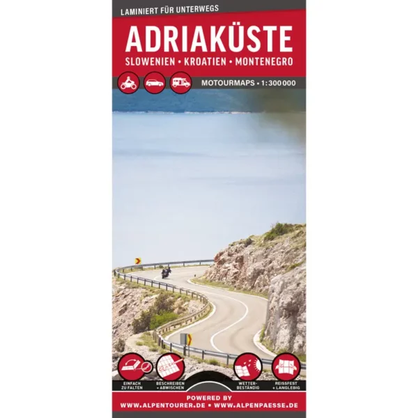 MoTourMaps Adriatische kust