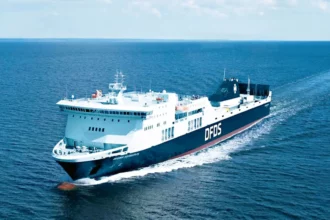 DFDS ferry naar Ierland